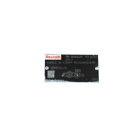 4WRLE16V200M-3X G24K0 A1M Rexroth Solenoid Valve For Dynamic Response And Control Accuracy In CNC Machinery