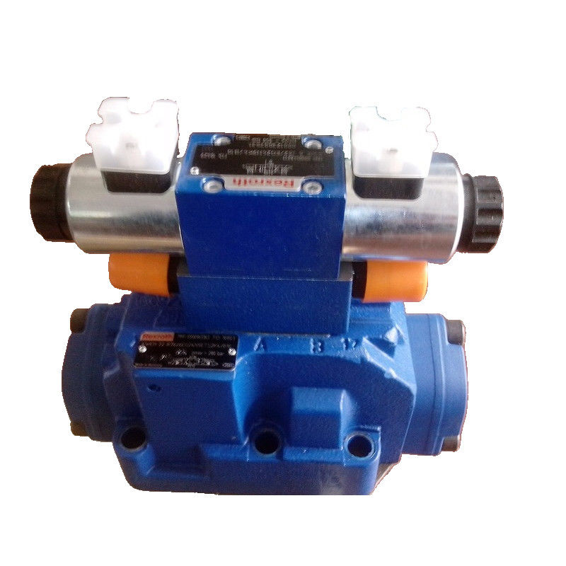 Rexroth Solenoid Valve 4WEH22R76 6EG24N9ETS2K4 B10 315Bar 15PSI Mineral Oil