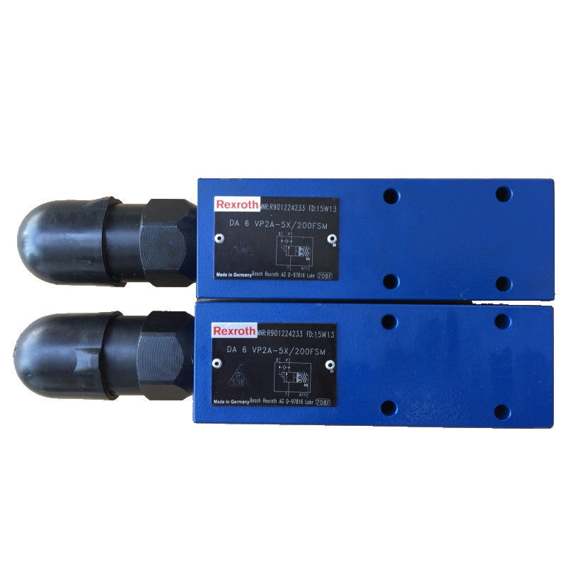 Rexroth Proportional Valve DA6VP2A-5X 200FSM Blue 315 Bar 30 L/Min High Working Pressure Cast Iron Industry